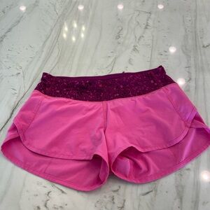 Lululemon athletica speed shorts